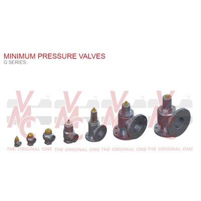 minimum pressure valves