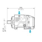 راهنمای ابعاد واحد هواساز EVO3