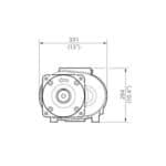 راهنمای ابعاد و اندازه هواساز کمپرسور اسکرو مدل EVO15