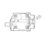 راهنمای ابعاد و اندازه واحد هواساز کمپرسور اسکرو مدل EVO15