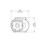 راهنمای ابعاد و انداز ایرند کمپرسور اسکرو evo28