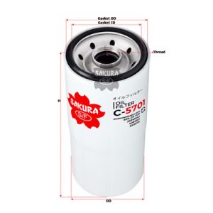فیلتر روغن ساکورا C5701