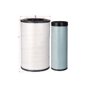 فیلتر هواکش بلدوزر کوماتسو D155-A2 ساکورا A-8579-S