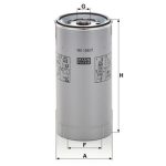 راهنمای ابعاد فیلتر آبگیر گازوئیل مان WK1080/7x