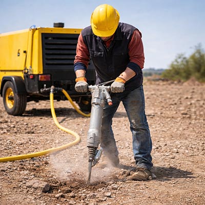 چکش بادی 40 کیلویی ایرانی طرح هلمن