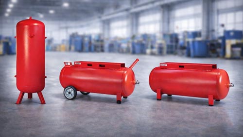 مخزن پمپ باد کوچک