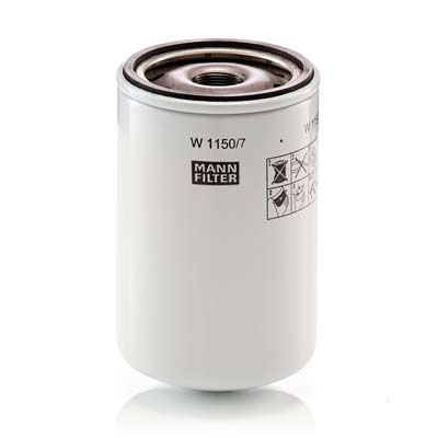 W_1150-7-مان-فیلتر فیلتر روغن گریدر کوماتسو GD505
